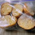 のんべぇヒロ's cooksnap of when they made フランスパン冷凍保存。.