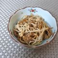 スタイリッシュママ's cooksnap of when they made 牛しぐれ煮。ごぼう・えのき入り。お弁当に.