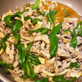 カズママ★'s cooksnap of when they made 豚こま肉とピーマンの中華風炒め.