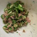 クックO7UFZH☆'s cooksnap of when they made 簡単1品　オクラのツナ和え.
