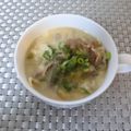 スタイリッシュママ's cooksnap of when they made やわらか牛肉＆ふわふわ卵の中華スープ.