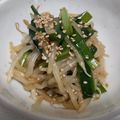 fu♪♪'s cooksnap of when they made 簡単、すぐできる もやしとニラの和え物.