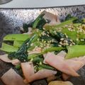 fu♪♪'s cooksnap of when they made 小松菜とベーコンの胡麻味噌常備菜。.