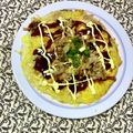 ふたごゆき's cooksnap of when they made ライスペーパーでキャベツ焼き.