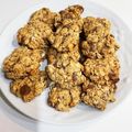 Yuriiimama's cooksnap of when they made 簡単美味オートミールチョコチップクッキー.