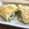 pali's cooksnap of when they made 普通に飽きたら☆オクラチーズ和風卵焼き.