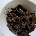NEKOほっぺ's cooksnap of when they made 生きくらげだけのナムル.