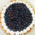 roll21's cooksnap of when they made * ブルーベリーのチーズケーキタルト♪.