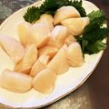 マックスの母's cooksnap of when they made 冷凍ほたての美味しい解凍 ほたてのお刺身.