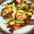 マックスの母's cooksnap of when they made 生きくらげとウインナーの卵炒め.