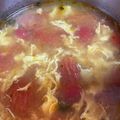 半熟王子's cooksnap of when they made 大量消費!ミニトマトが好きになるスープ.