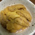 小鉄ニャンコ's cooksnap of when they made 朝市　ムラサキウニ.