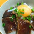 ちーまぐ's cooksnap of when they made かつおやマグロで★甘辛ユッケ丼のタレ.