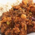 クックLYJYCE☆'s cooksnap of when they made 夏野菜のキーマカレー.