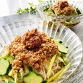 ３匹の大ぶたママ's cooksnap of when they made 火を使わずに簡単♪梅納豆そうめん.
