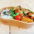 ⁂mai⁂'s cooksnap of when they made 鶏もも肉とアスパラの和風バター醬油炒め.
