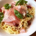 ★ＣＨＯＢＥＥ★'s cooksnap of when they made ドライトマトのカプレーゼ風冷製パスタ.