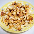 ぴより。。's cooksnap of when they made 餅リメイク★レンジでサクサク！醤油おかき.