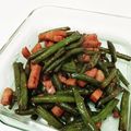 あまいさん's cooksnap of when they made 【息子レシピ】いんげんとベーコンの炒め物.