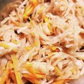 Ruca＊'s cooksnap of when they made レンジで簡単☆切り干し大根の煮物。.