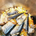 むむむん's cooksnap of when they made 簡単♩焼きサンマとキノコの炊き込みご飯.