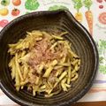 おはなすき's cooksnap of when they made ちょっとした箸休めにさつま芋のキンピラ.