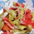 くきたちな's cooksnap of when they made レンチンなすとスモークサーモンのマリネ.