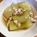 わーきち's cooksnap of when they made 夏の定番！おばけきゅうりの煮物.