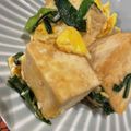 Faiza's cooksnap of when they made 簡単♪にらたま(豆腐チャンプルー風).