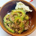 クックMLS2S3☆'s cooksnap of when they made ★ゴーヤとひき肉のピリ辛味噌炒め★.