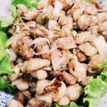 つきはなママ's cooksnap of when they made ☼コリコリが美味しい♪鶏ひざなんこつ炒め.