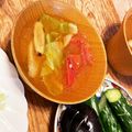 はーくんごーごー's cooksnap of when they made ごぼうとトマトの味噌汁.