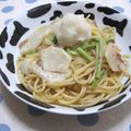 さったんママ's cooksnap of when they made 蕪の梅マヨみぞれパスタ.