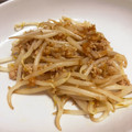 カマキチ's cooksnap of when they made もやしと鶏ひき肉の炒め物.