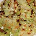 クック6R440O☆'s cooksnap of when they made 節約・簡単・キャベツチヂミ♪外葉も活用♪.