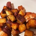 砂川です's cooksnap of when they made 簡単おかず！鶏とサツマイモの照りマヨ炒め.