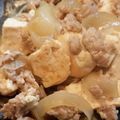 こうのとりヒロシ's cooksnap of when they made ✩.*˚豚の小間切れ肉で肉豆腐風炒め煮.