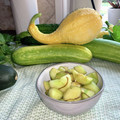 ladyoscar's cooksnap of when they made 巨大キュウリの ゆず胡椒風味 塩昆布和え.