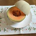 yesmama's cooksnap of when they made メロンの切り方.
