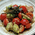 プルンバゴ's cooksnap of when they made 簡単！旨い！アボカドトマトわさびごま和え.