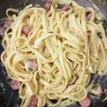 ひろポン's cooksnap of when they made 生クリームのカルボナーラ.