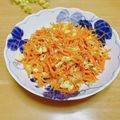 ルパンのかあさん☆彡's cooksnap of when they made にんじんが主役！にんじんシリシリ.