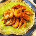 クックYJIJ3A☆'s cooksnap of when they made 簡単♡ジャコエビの素揚げスイチリ青のり.