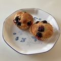 ゆかちゃん♡'s cooksnap of when they made 【米粉】バナナとブルーベリーのマフィン.