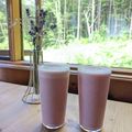 ⁂山暮らしわんこ⁂'s cooksnap of when they made スイカとバナナのスムージー。.