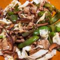 クックOX59B5☆'s cooksnap of when they made 【無限ピーマン】玉ねぎと椎茸で青椒肉絲味.
