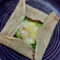 moripu's cooksnap of when they made トリュフ香るそば粉ガレット.