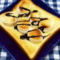 にきけん's cooksnap of when they made チョコマシュマロトースト.