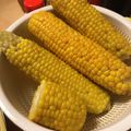 目玉のオカン's cooksnap of when they made とうもろこし☆シワシワにならない茹で方.