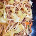 aosou's cooksnap of when they made 豚肉とキャベツのカレー粉野菜炒め♪簡単.